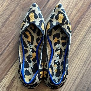 Rothy’s Animal Print Pointed Toe - Size 8
